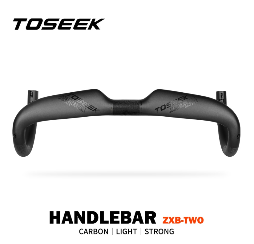 Ghi đông xe đạp carbon toseek zxb-two tay lái xe đạp carbon