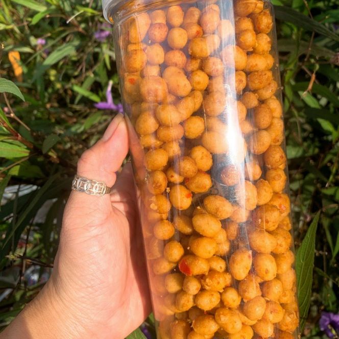 Đậu phộng da cá tỏi ớt 500g