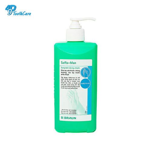 [HCM]SOFTA-MAN-Dung dịch rửa tay sát khuẩn nhanh