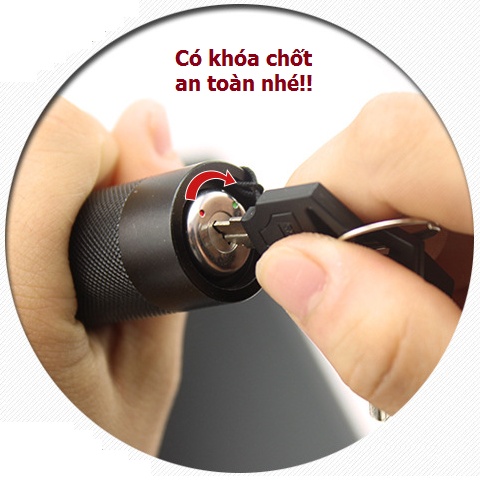 (TẶNG QUE CHỌC SIM)Đèn pin Laser 303 tia xanh