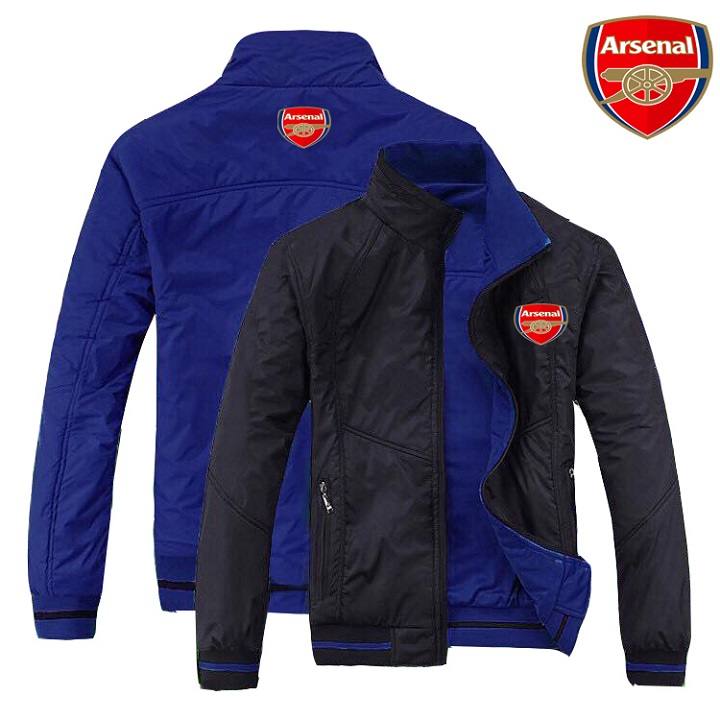Áo khoác thể thao 2 mặt arsenal áo khoác hot trend 2020
