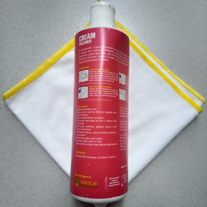 KEM LÀM SẠCH VÀ ĐÁNH BÓNG Mr McKenic, 500ml (Cream Polisher Mr McKenic, 500ml)