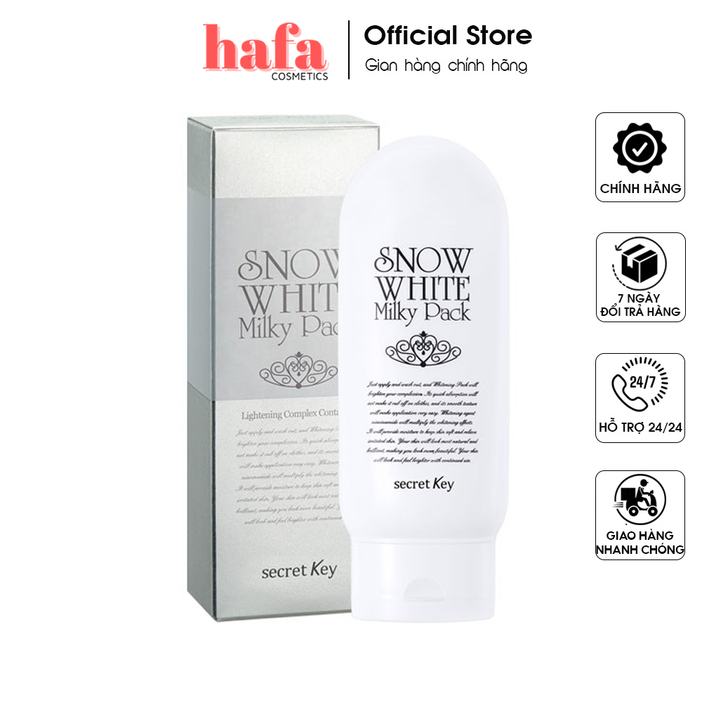 Bộ sản phẩm dưỡng trắng da toàn diện Secret Key Snow White