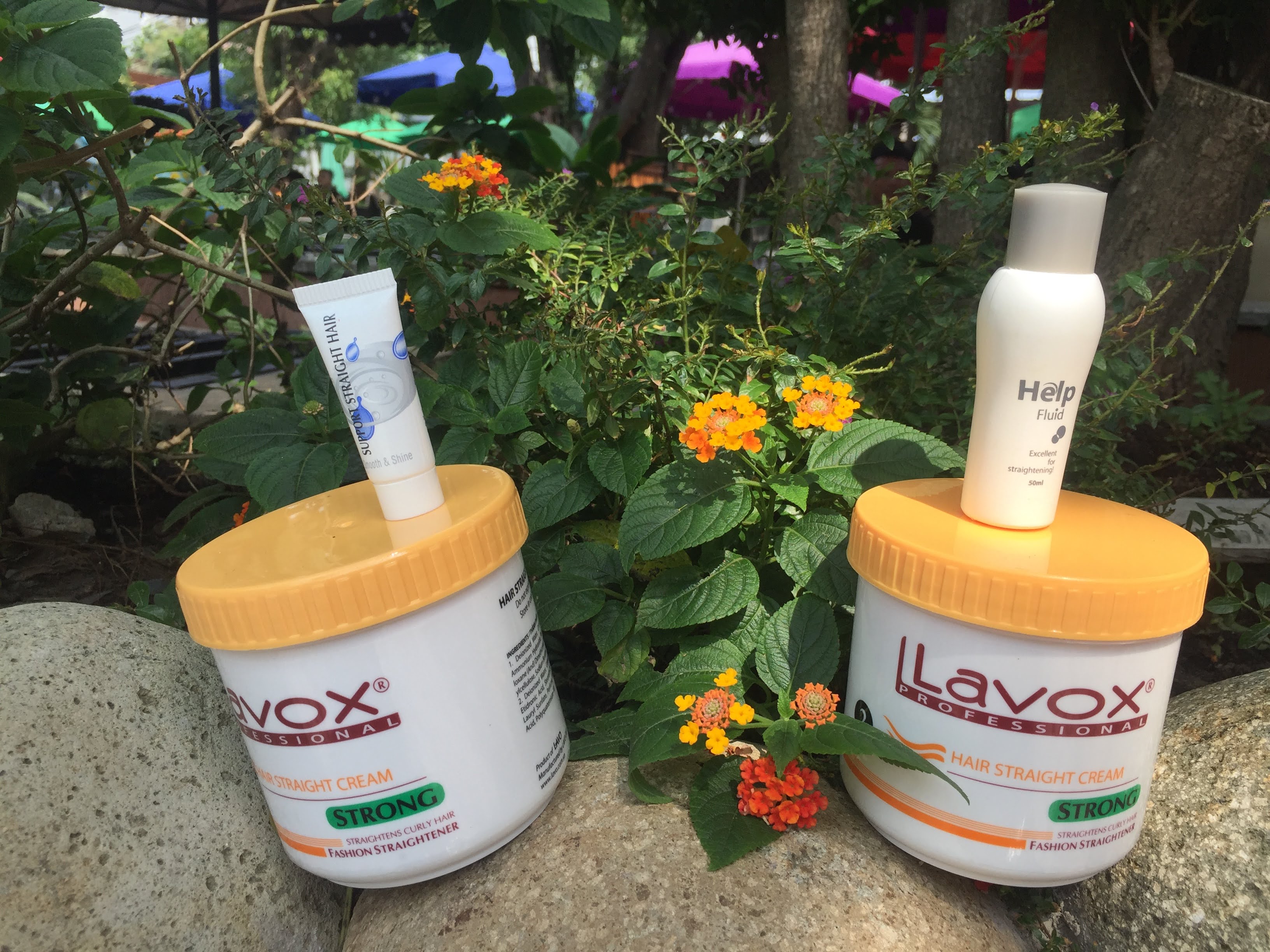 Kem duỗi dập tóc Lavox siêu thẳng mượt 500 ml