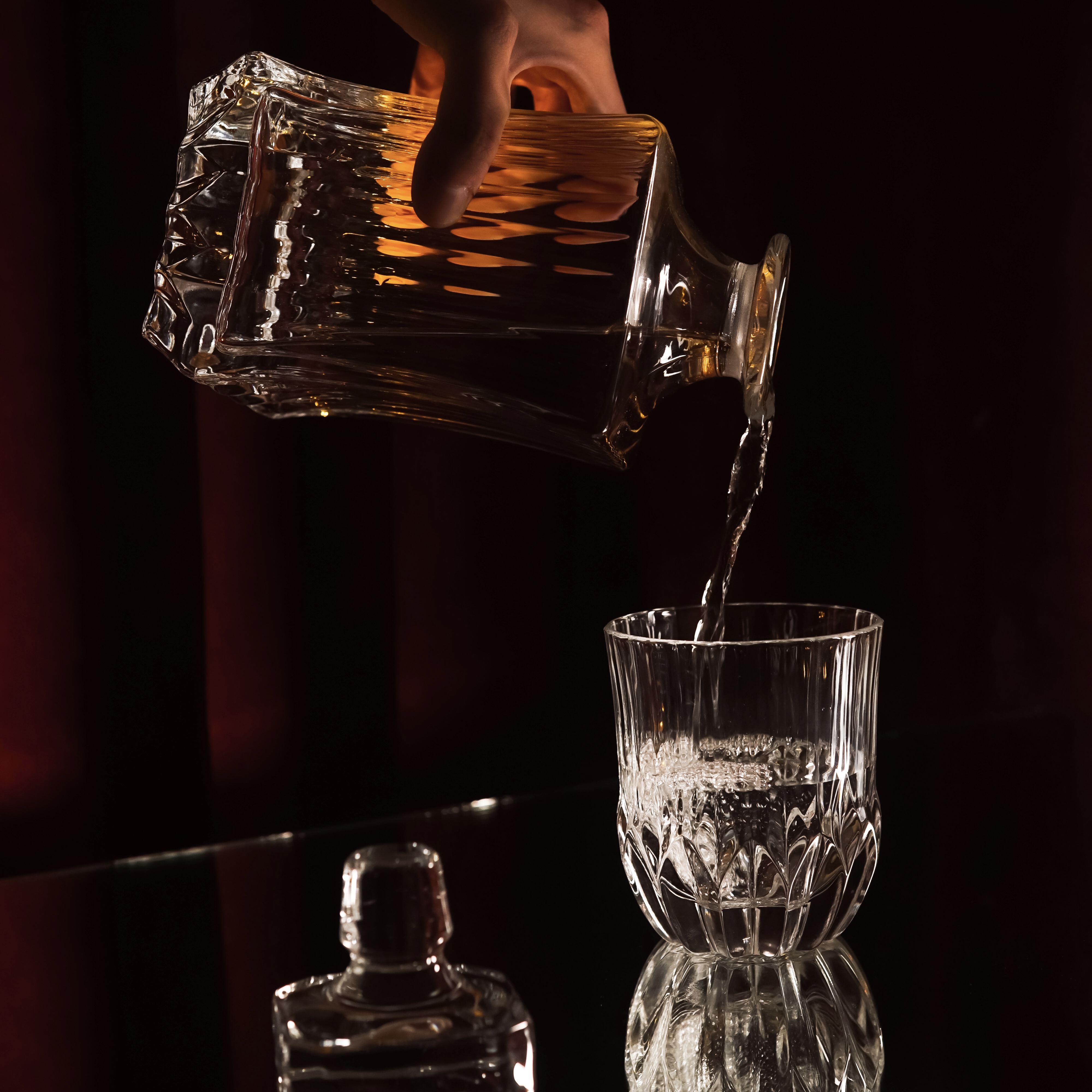 Bộ Bình Ly Pha Lê Ý Cao Cấp Finn Crystal