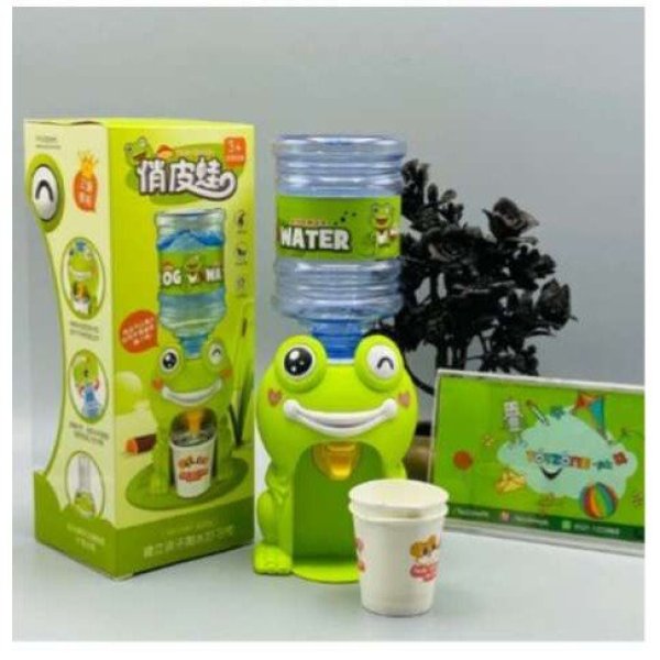 [HCM]Đồ chơi bình lọc nước máy rót nước chảy nước thật hình chú ếch siêu dễ thương cho bé