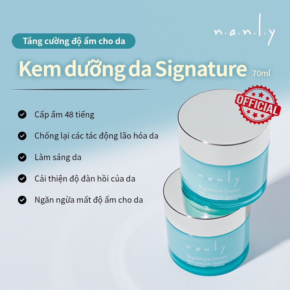 Kem dưỡng da Nanly Signature