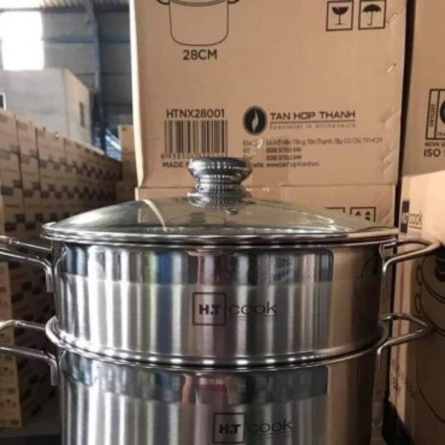 Bộ nồi hấp xửng HTkoock cao cấp 26cm