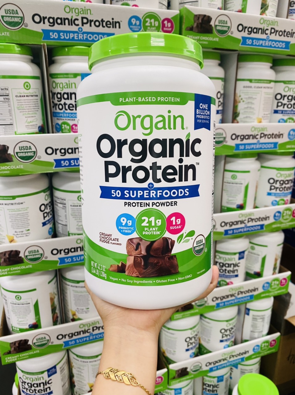 Bột Orgain Organic Protein & Superfoods - Mỹ (1220g)