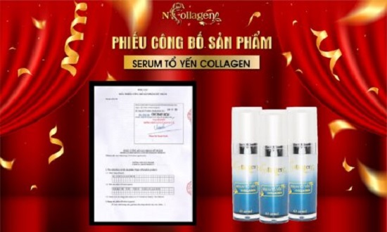 Serum Tổ Yến N Collagen 30 ml – Dưỡng Trắng, Cấp Ẩm Sâu, Săn Chắc & Ngừa Lão Hoá
