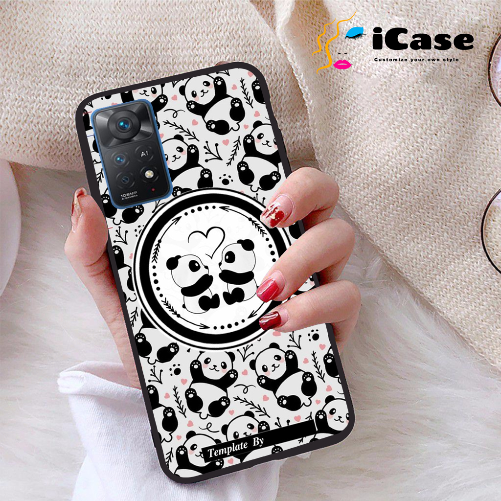 Ốp lưng Xiaomi Redmi Note 11 Pro 5G viền dẻo TPU BST Panda