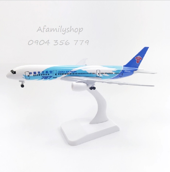 Mô hình máy bay tĩnh B787 China Southern 16cm