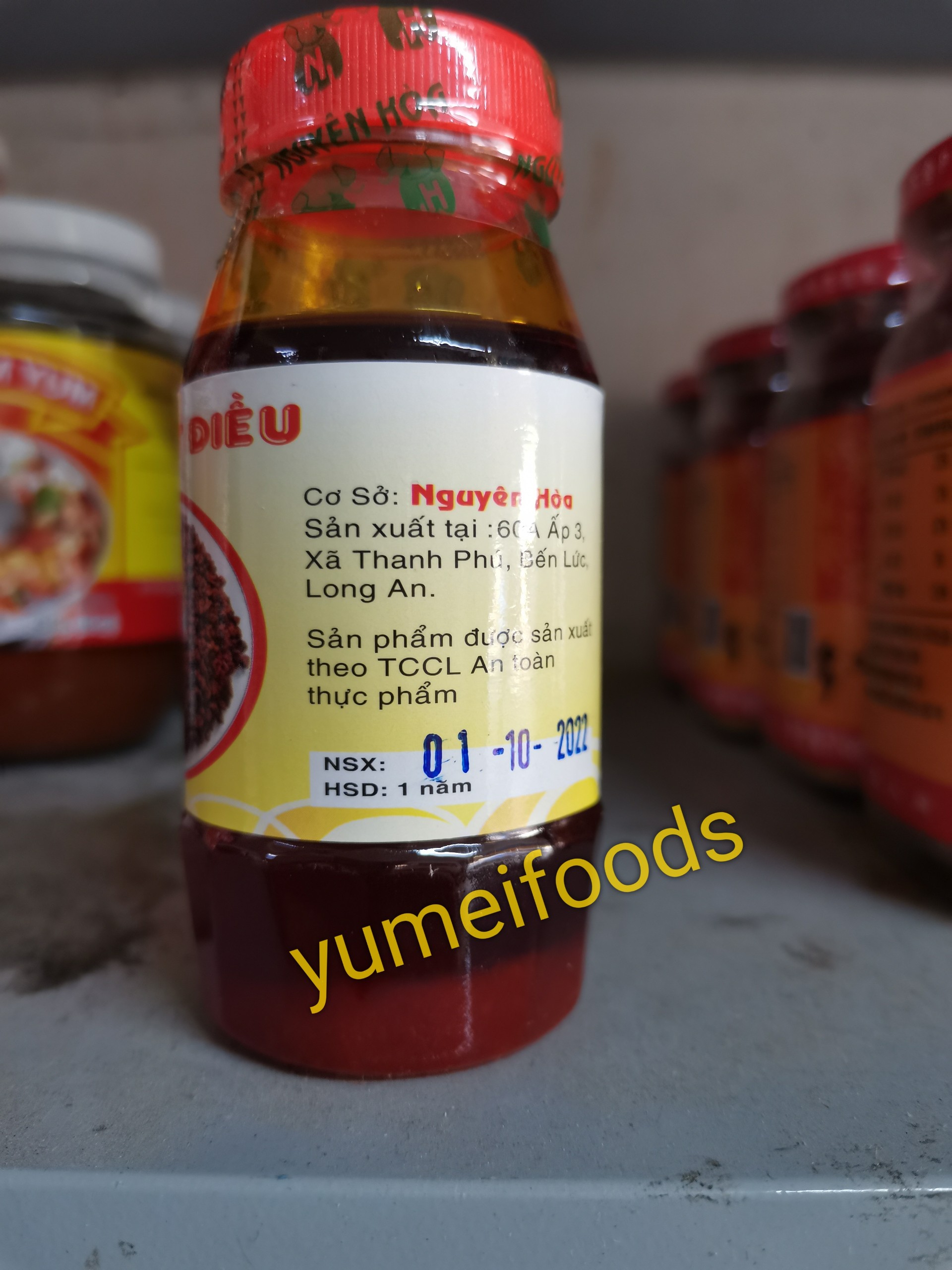 Dầu Điều Màu 100gr Nguyên Hoà