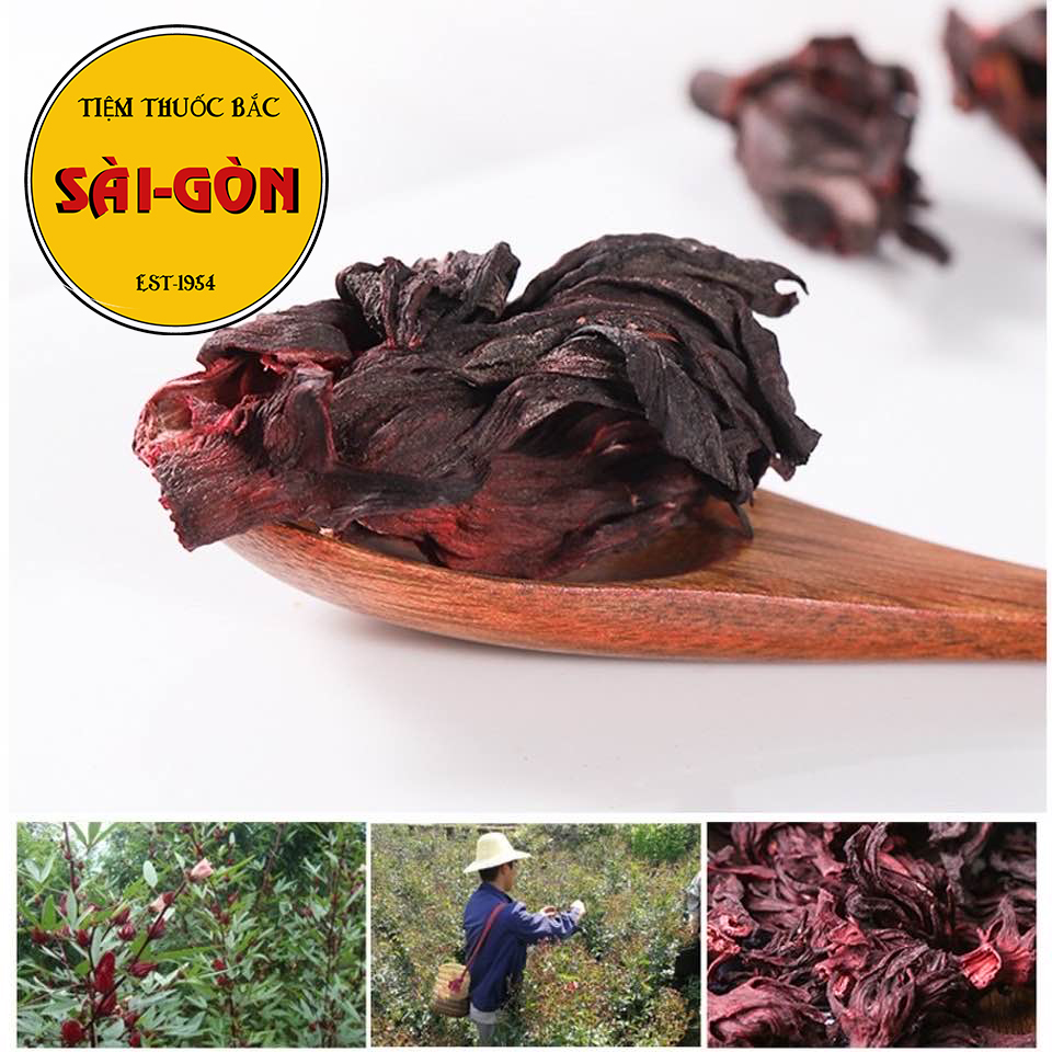 [HCM]Hoa Dâm Bụt ( Atiso Đỏ Hibiscus ) 100g