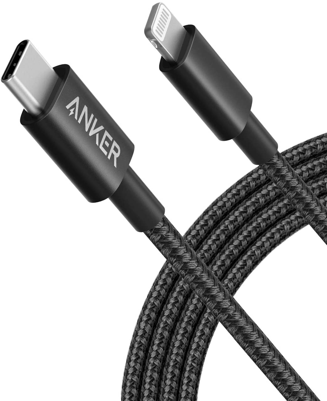 Cáp sạc nhanh Anker nylon USB C - lightning - A8622/A8623 [BH 12T]