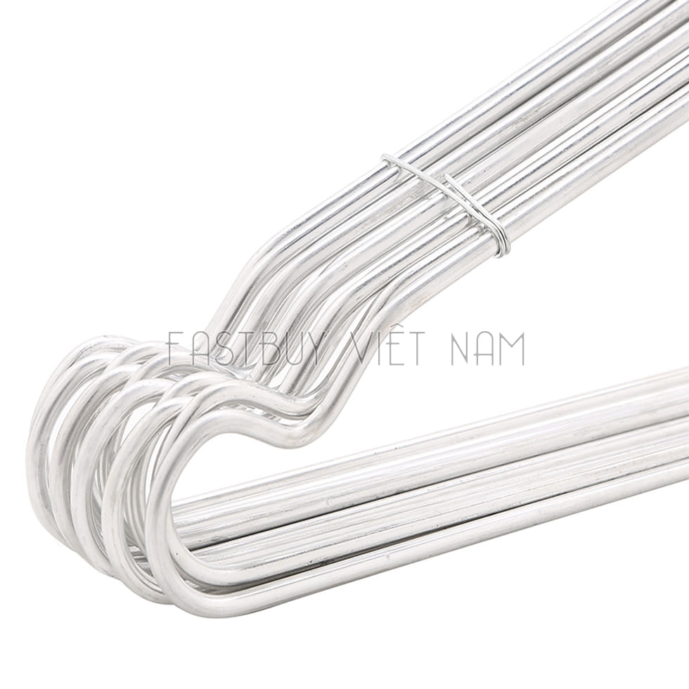 Combo 9 móc nhôm treo quần áo người lớn - Vỉ 9móc nhôm treo quần áo chất liệu nhôm tốt bền đẹp, thiết kế tiện dụng, là sản phẩm thiết yếu của mọi nhà.