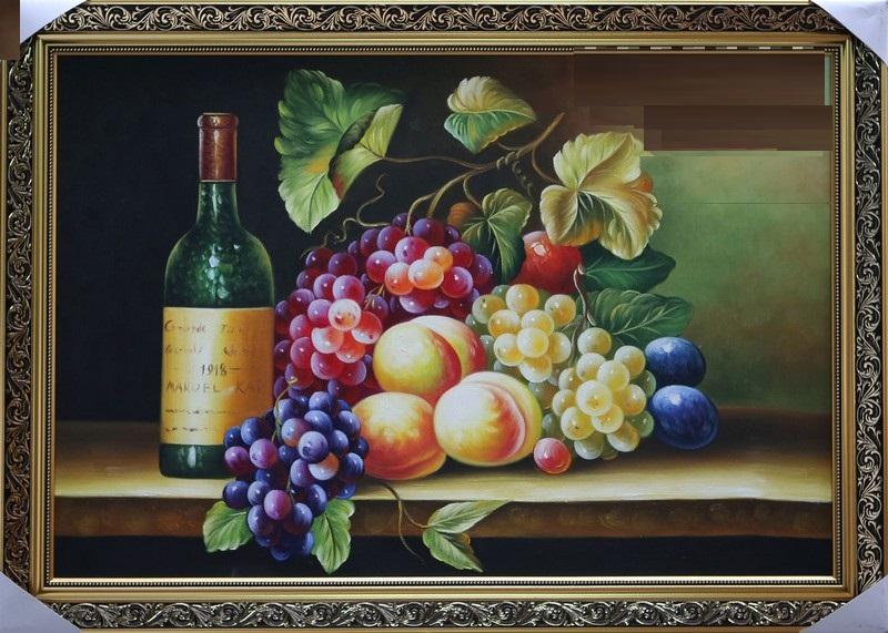 Tranh chấm hạt,  đính đá,  chấm đá, tranh cườm cao cấp trái cây thích hợp treo phòng ăn