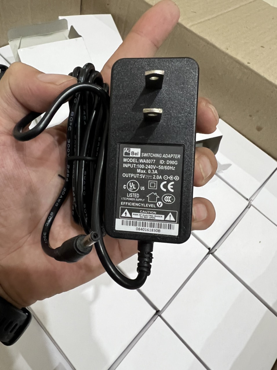 Sạc nguồn máy POS Ingenico Move/2500