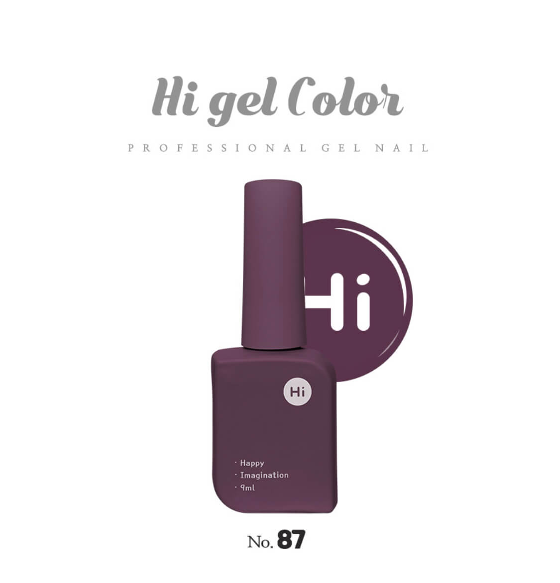 Hi gel sơn gel hàn quốc chính hãng tone màu nâu cafe, chai lẻ 9ml, mã #no.86~#no.93