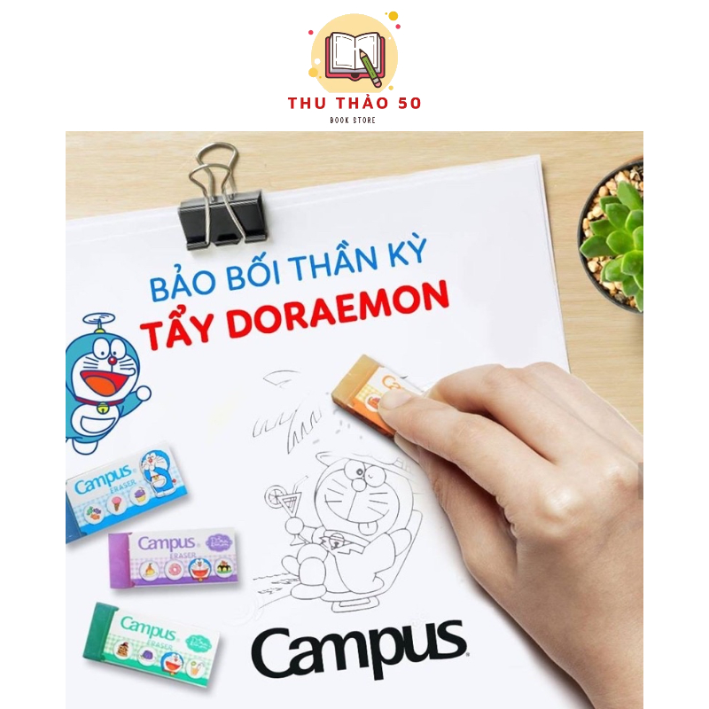 Gôm tẩy Campus Đô Rê Mon ER-DOR-30