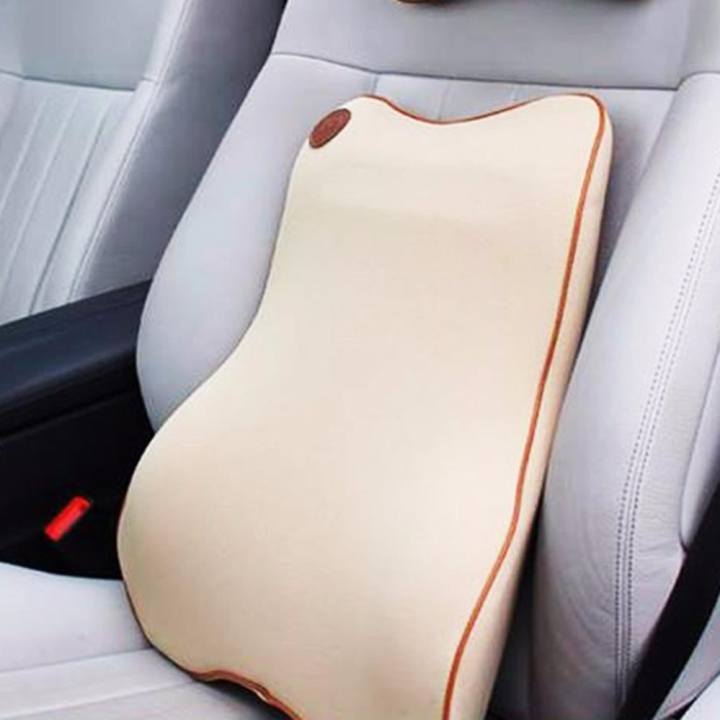 Gối Tựa LƯNG Xe Ô TÔ, Ghế Văn Phòng Chất Liệu Cao Su Non