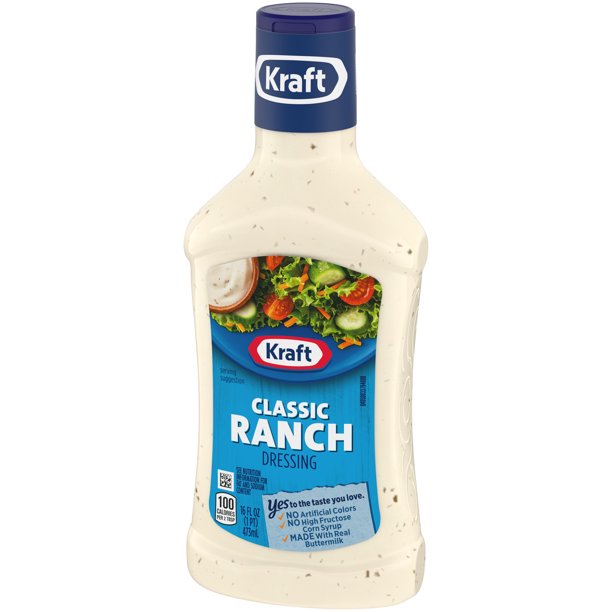 Sốt Salad Kraft Classic Ranch Dresing  473ml (16oz)