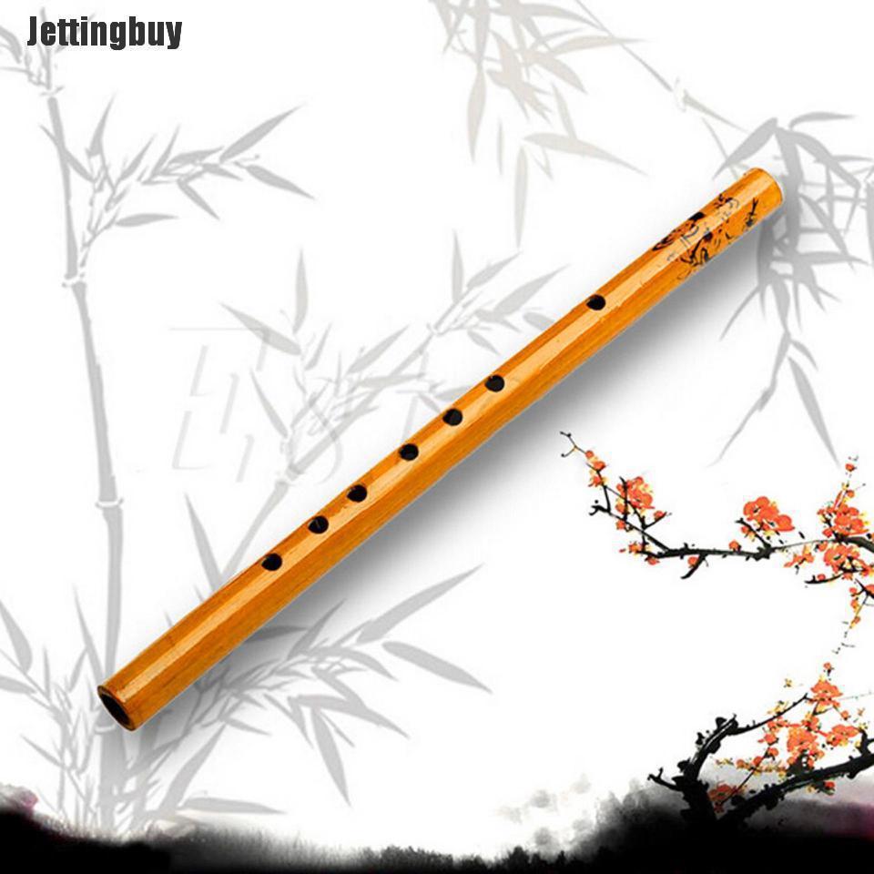 Jettingbuy Chinese Musical Instrument Traditional Handmade Dizi Bamboo Flute In G Key Tone