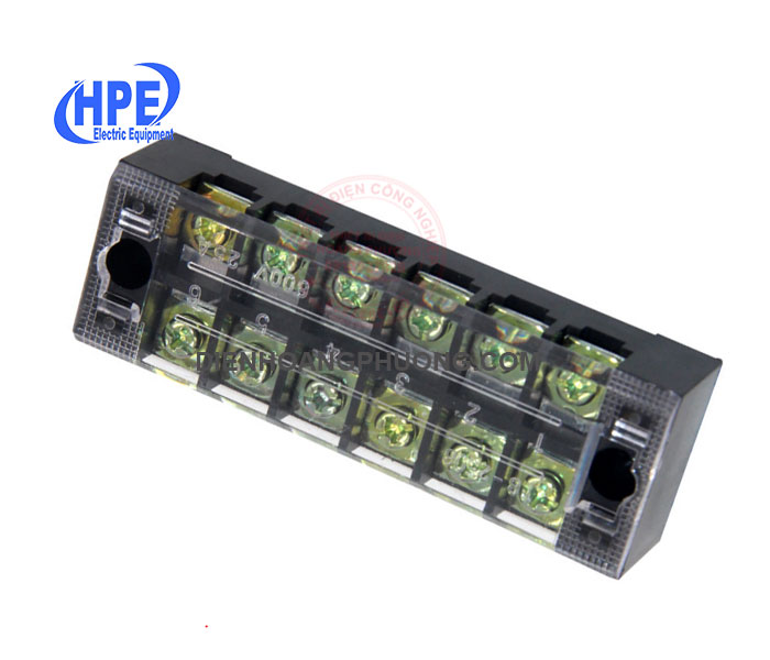 Cầu đấu dây điện 6 pha 25A (TB-2506)