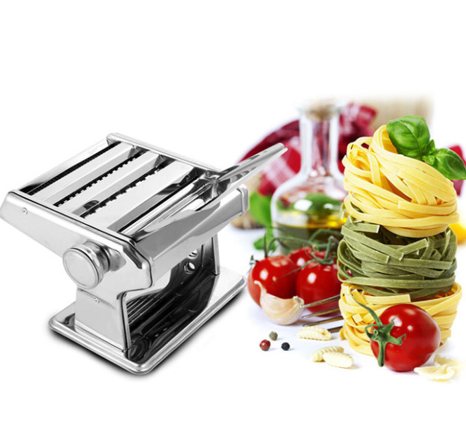 Máy làm mì tươi sợi cán bột cắt sợi Đa năng tháo rời Thái Lan