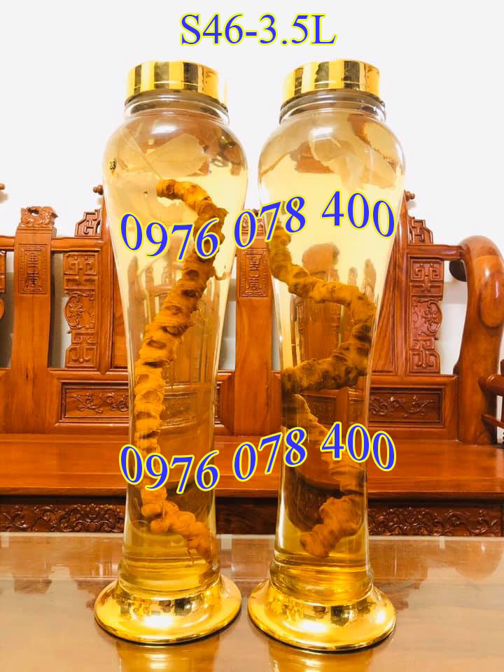 Bình ngâm rượu hàn quốc 3.5 lít
