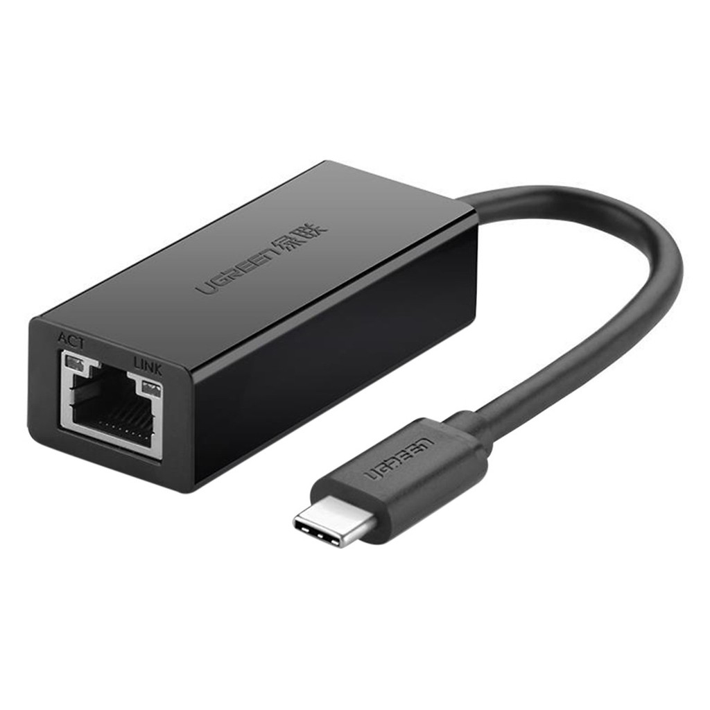 Bộ chuyển đổi usb type c sang lan 10/100 mbps ethernet ugreen 30287 .