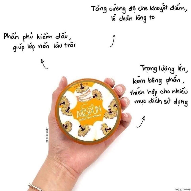 Phấn Airspun Coty Phấn Phủ Bột