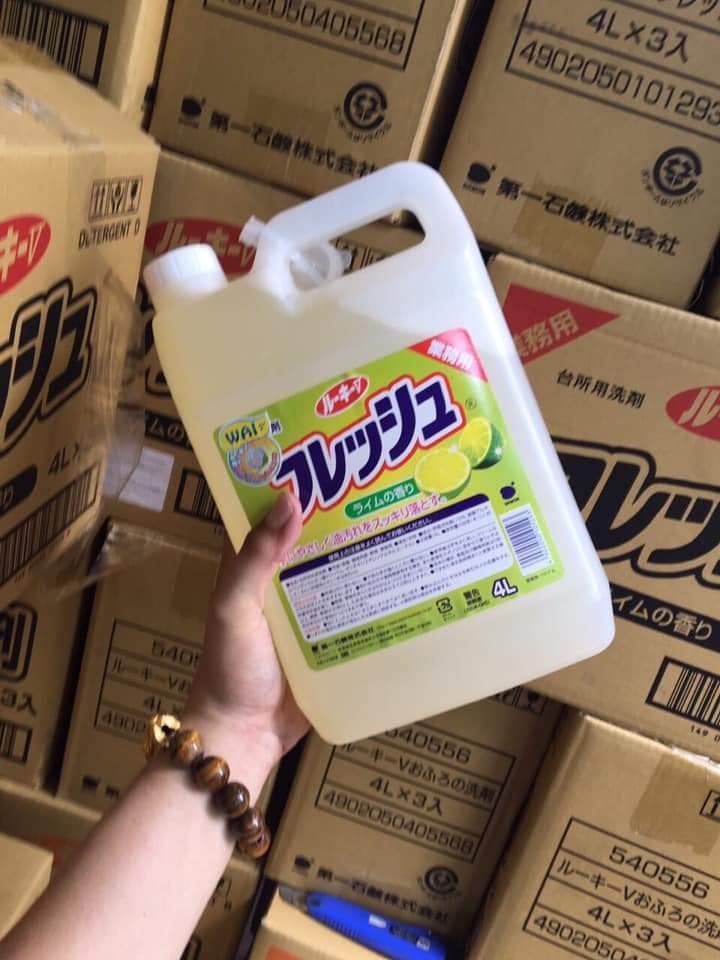 Nước rửa chén Wai Nhật Bản 4lít