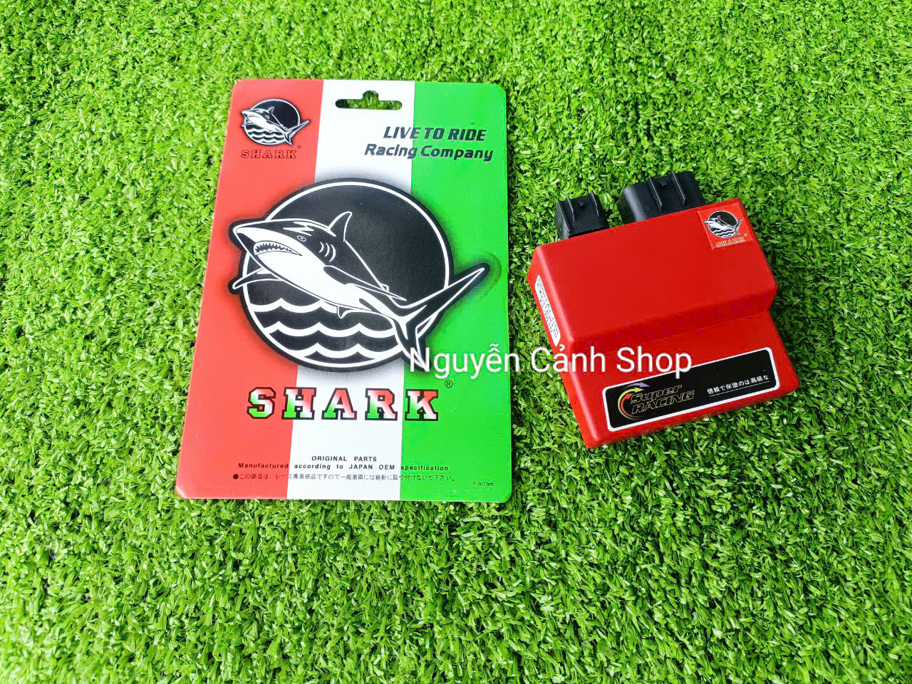 The Exciter 135 Shark Ic Unit Is Not Genuine.