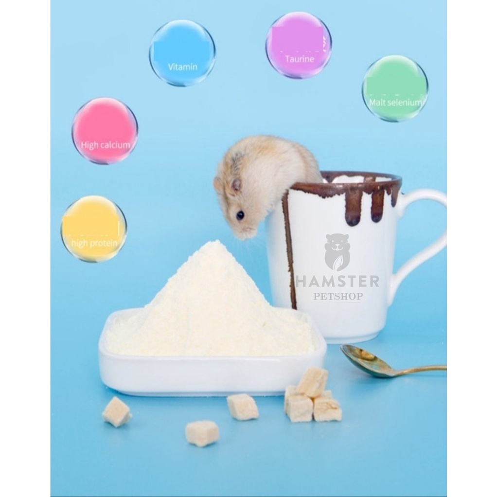 Sữa dê dành cho hamster, thỏ , bọ , sóc gói 20g