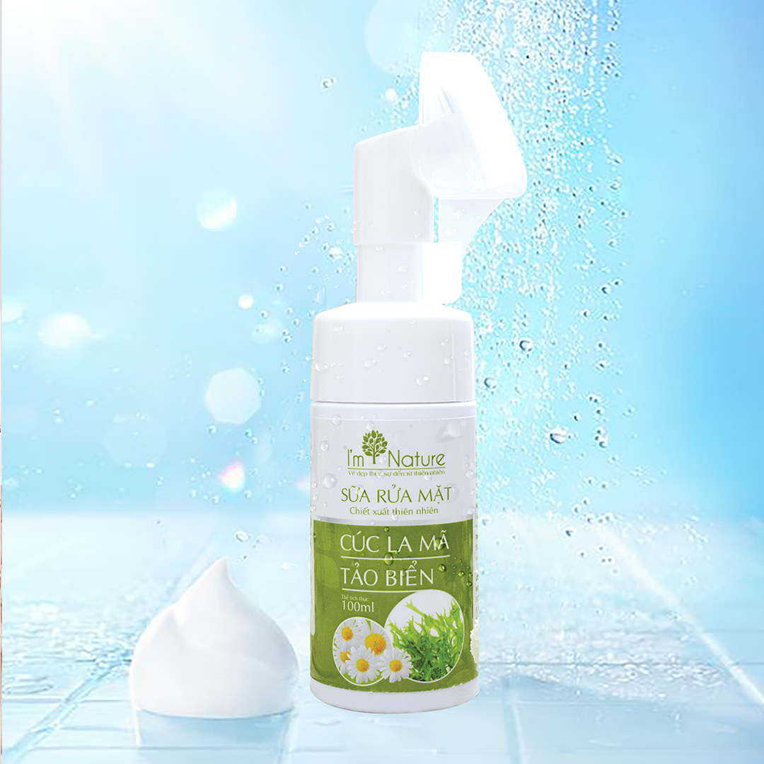 Sữa Rửa Mặt I'm Nature 100ml Cho Mọi Loại Da
