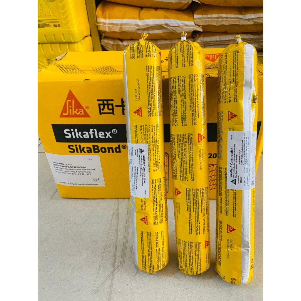 Sikaflex Construction Concrete Keo trám khe gốc Polyurethane
