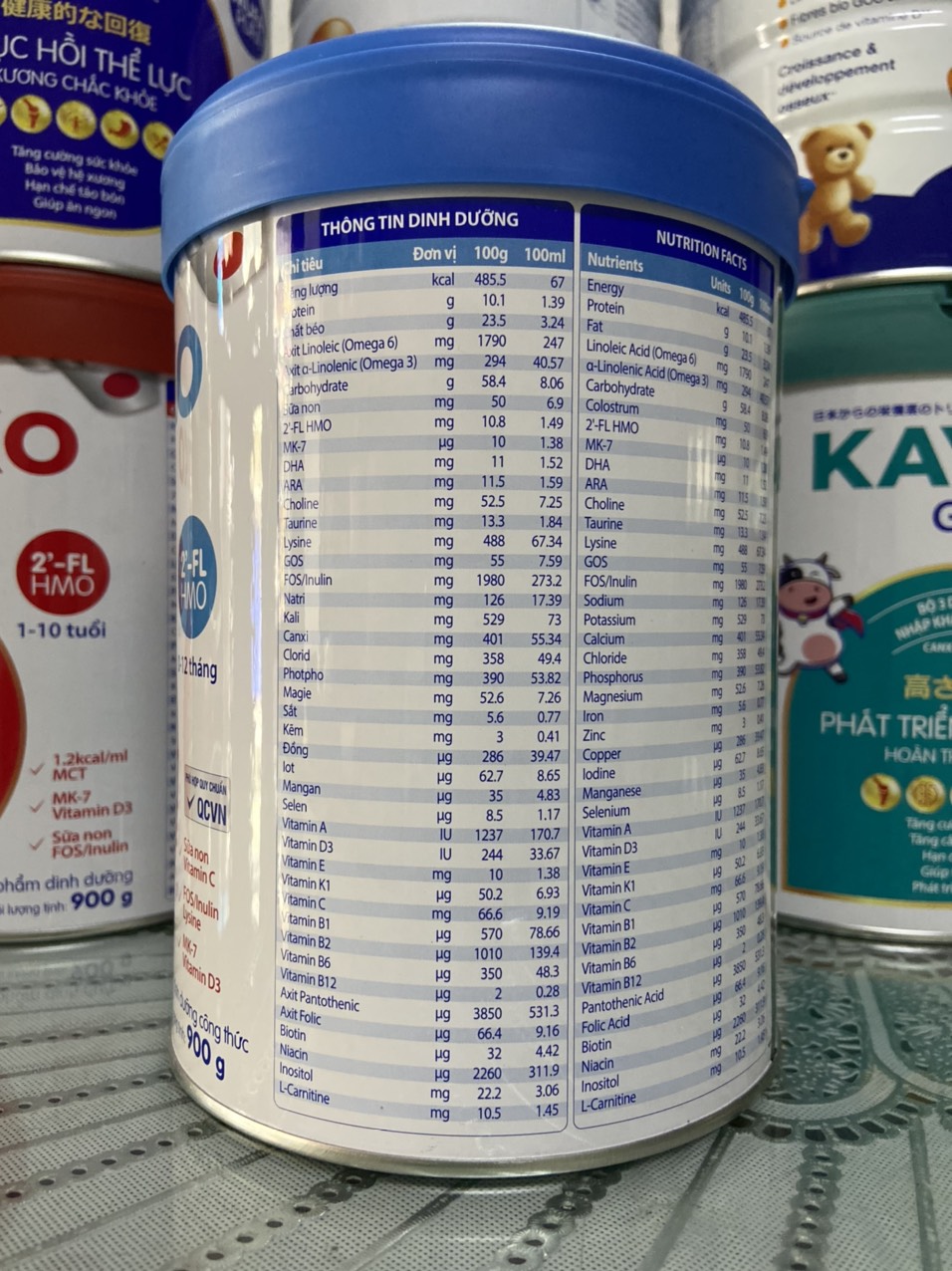 (Date mới) Sữa Kayoko Baby công nghệ Nhật 900g