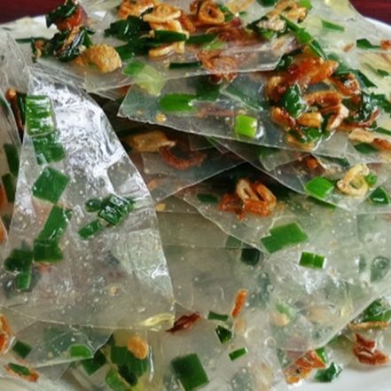 bánh tráng mở hành tỏi phi  THƠM BÉO