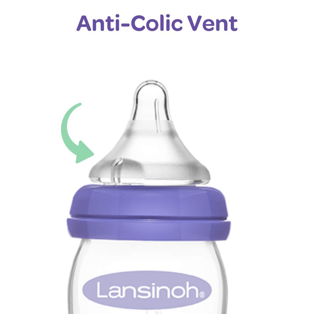 Núm Ti Lansinoh, Núm Bình Sữa Lansinoh Cho Bé(2 Núm )