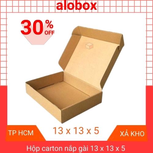 Graphic carton box, carton box, packaging paper box, 13x13x5 cm cod card box, combo 50 PCs, fast delivery to Ho Chi Minh City-alobox