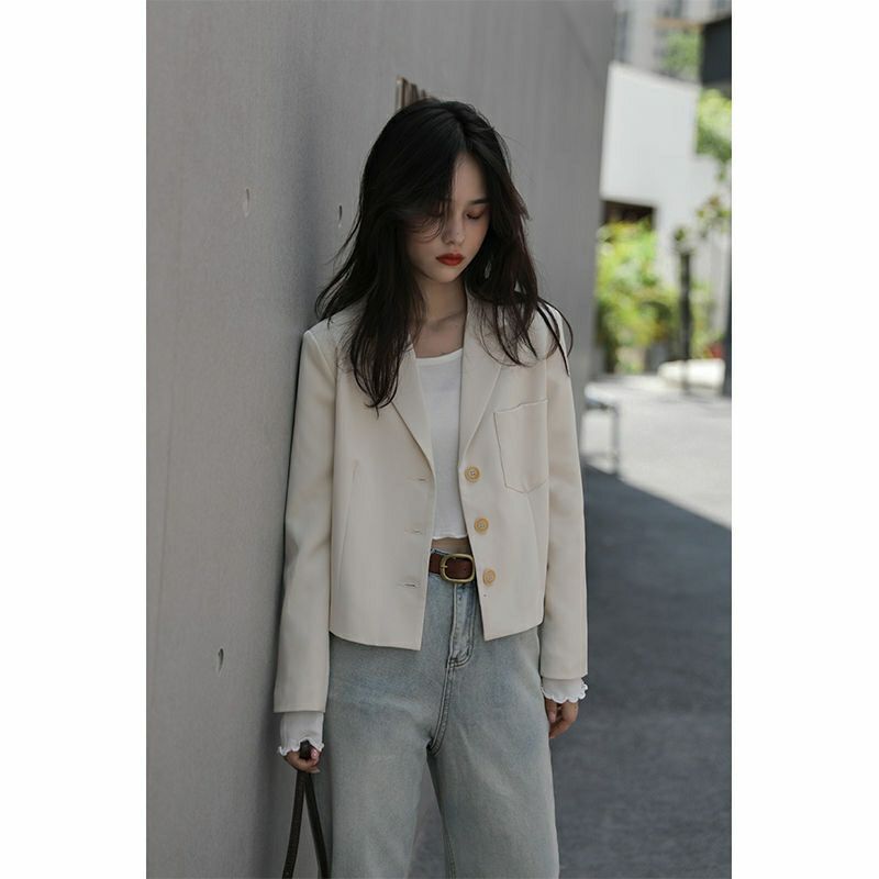 áo khoác blazer dáng ngắn nữ