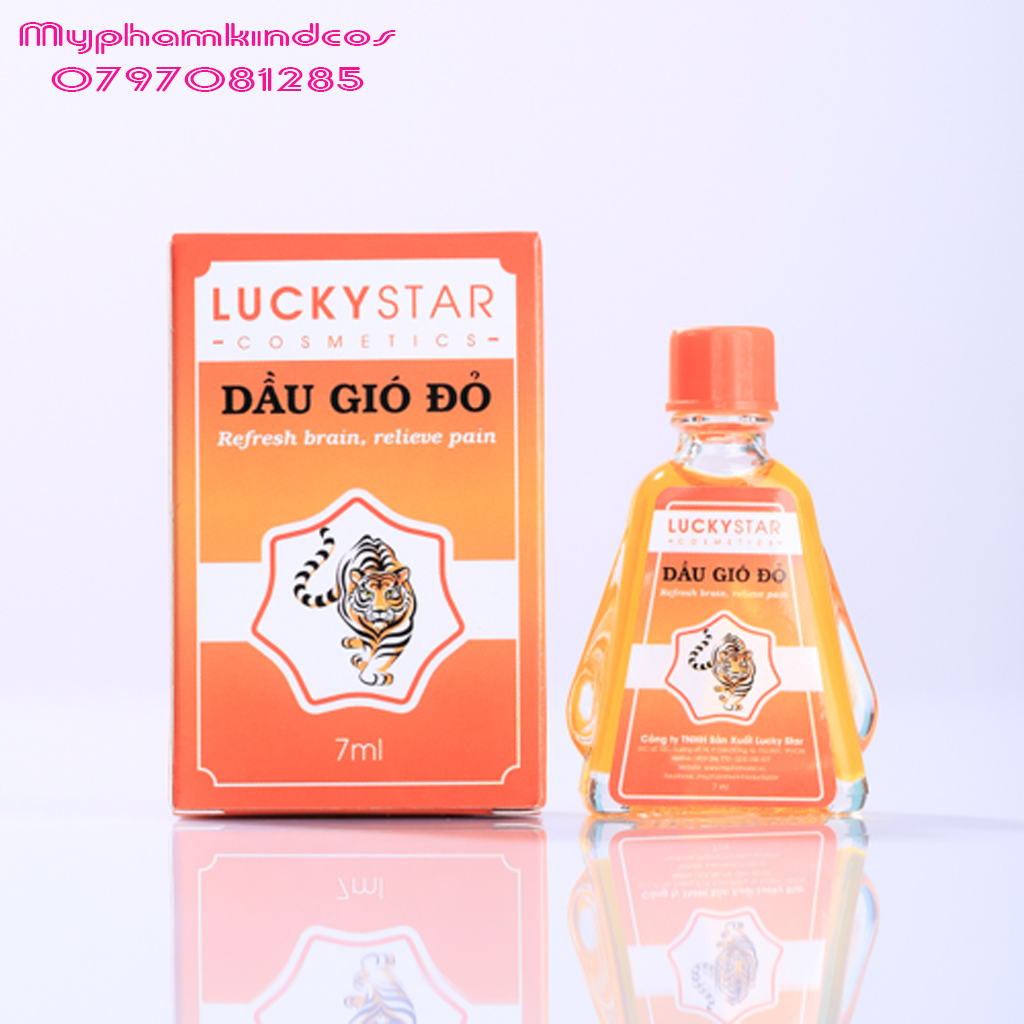 Dầu Gió Đỏ Lucky Star 7ml