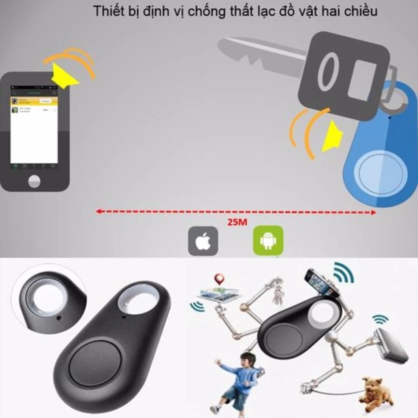 Thiết Bị Định Vị Chống Thất Lạc Đồ Vật - Thú Cưng
