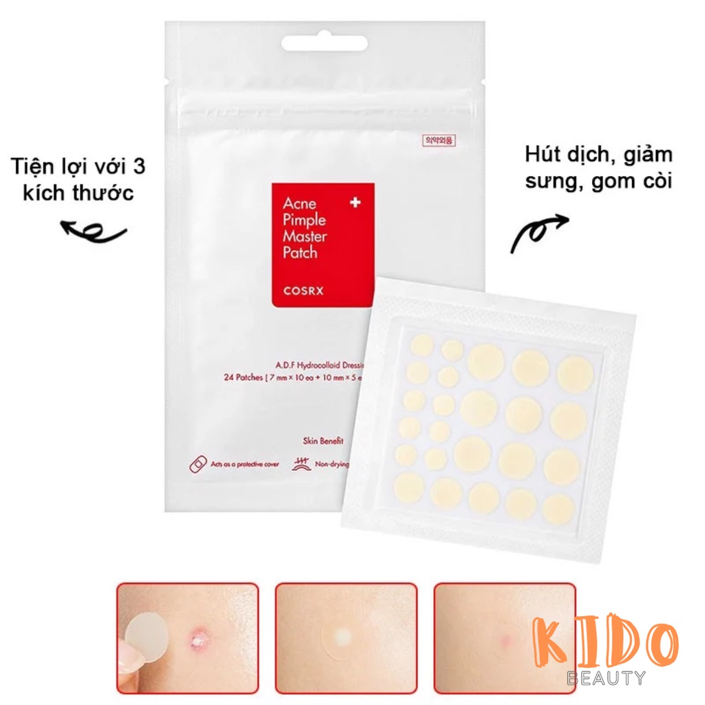 Miếng dán mụn cosrx acne pimple master patch 24 miếng/ gói