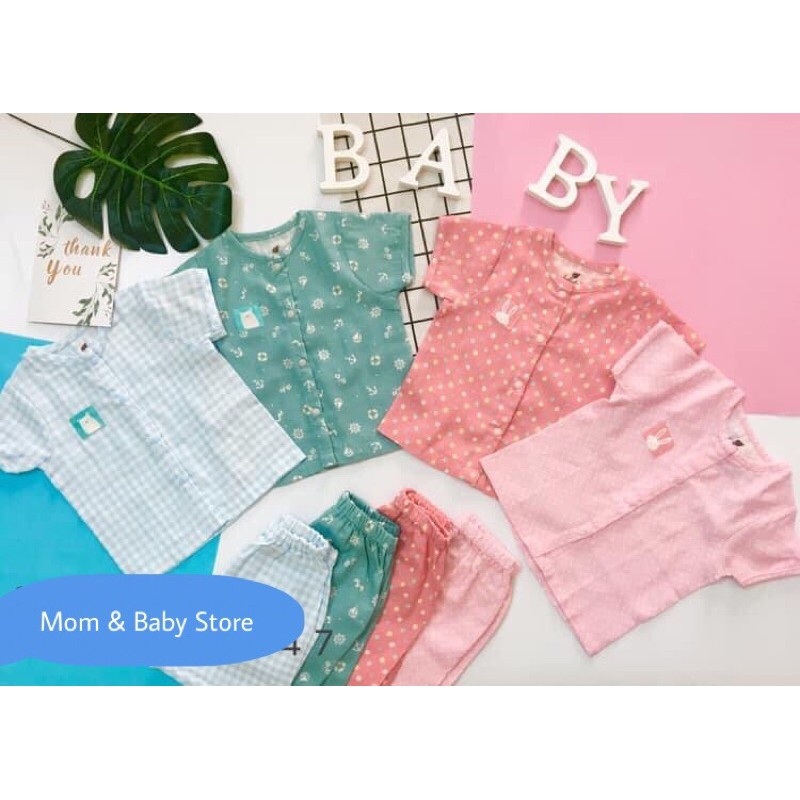 LULLABY Bộ xô bé trai/ bé gái có 4 màu