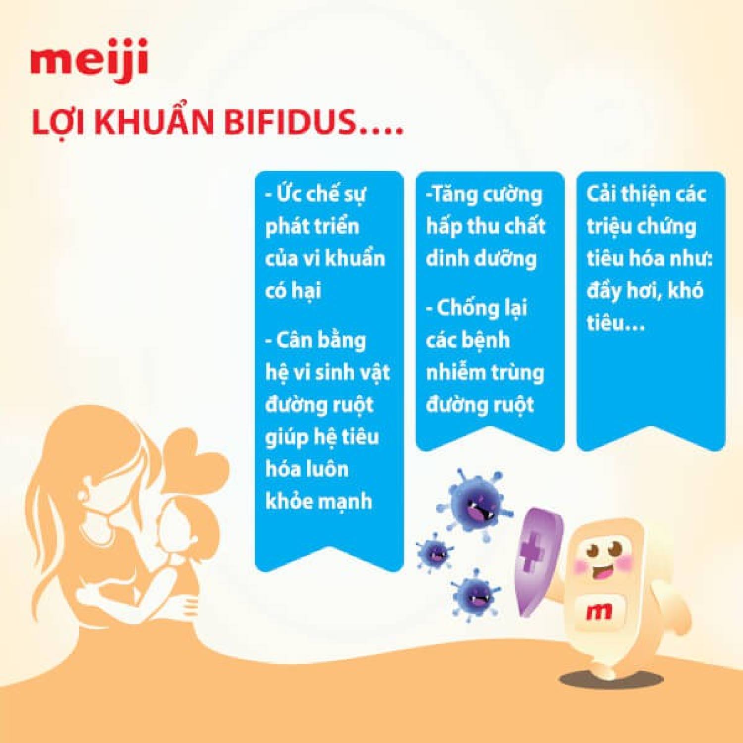 [Date T7/25][ FREESHIP MAX ]Sữa Bột Meiji Infant Formula 800g (0-12 tháng)