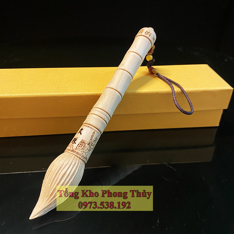 Bút văn xương gỗ đào – kích vận học hành