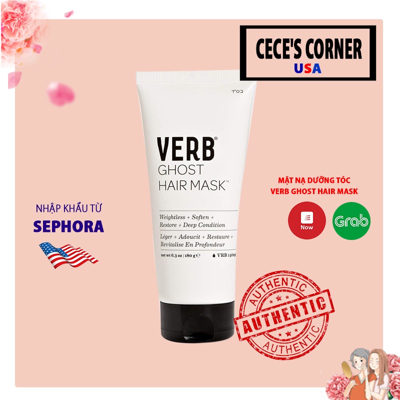 Mặt Nạ Dưỡng Tóc Verb Ghost Hair Mask 19g  [BII SEPHORA]