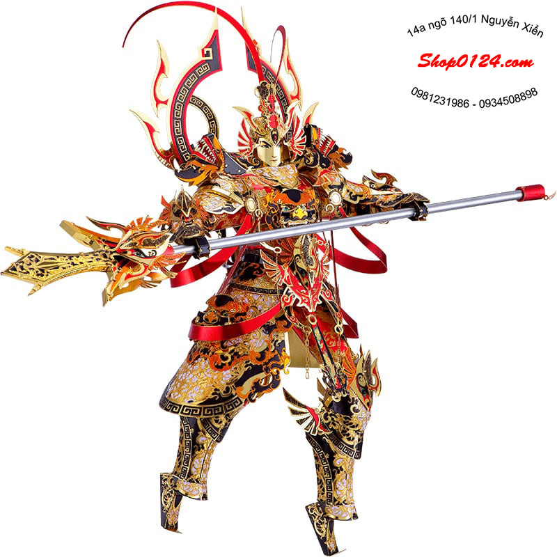 Mô hình thép 3D tự ráp Piececool Nhị lang thần